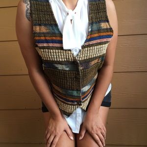 Vintage boho vest!!!